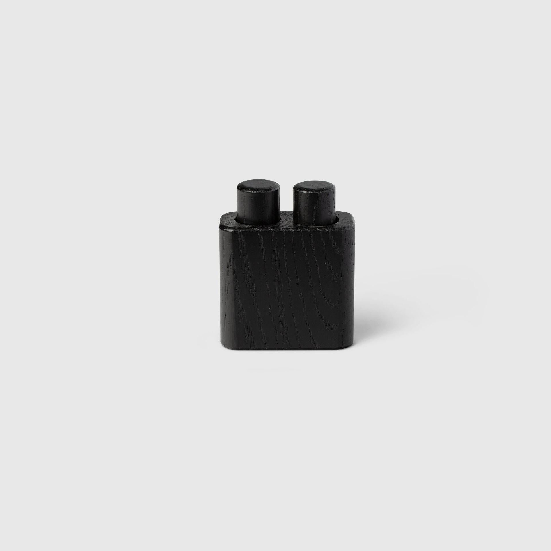 Mini Pegs - Black Oak