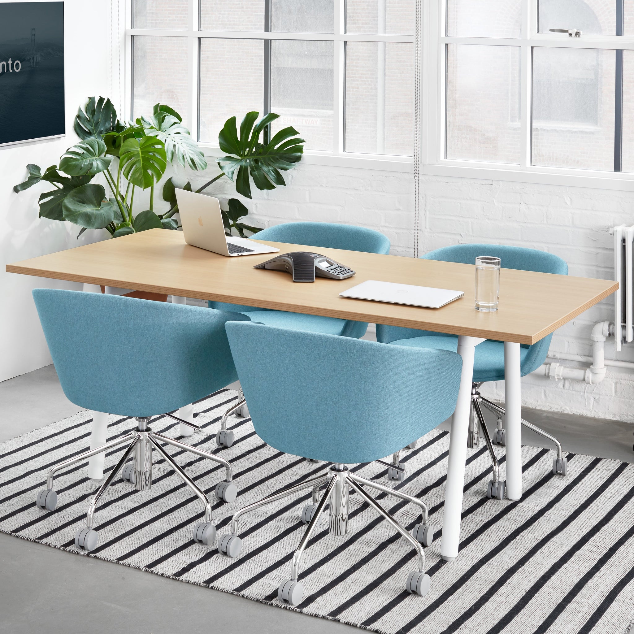 Pitch Meeting Chair, Chrome Base