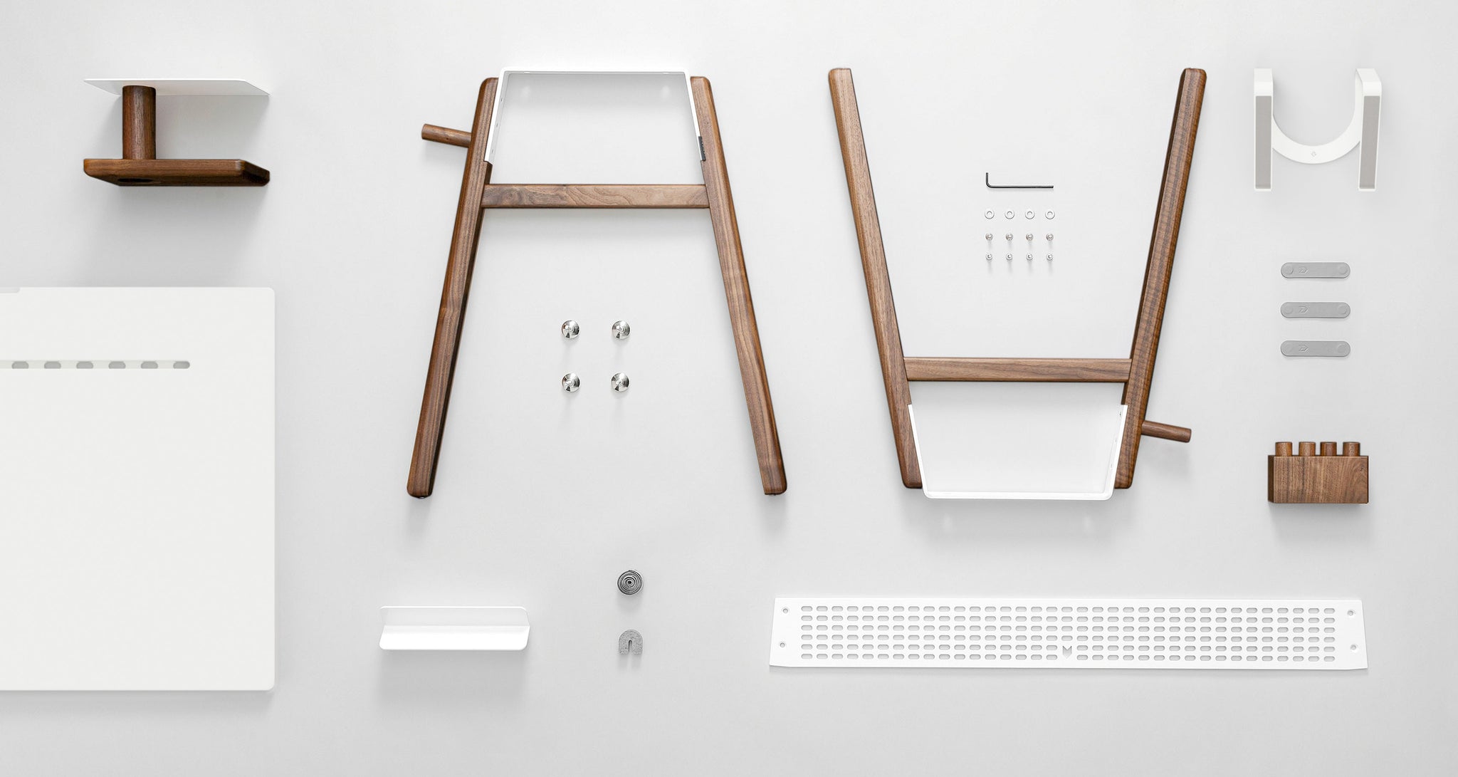 Desk - Walnut + Bone (Limited Edition)