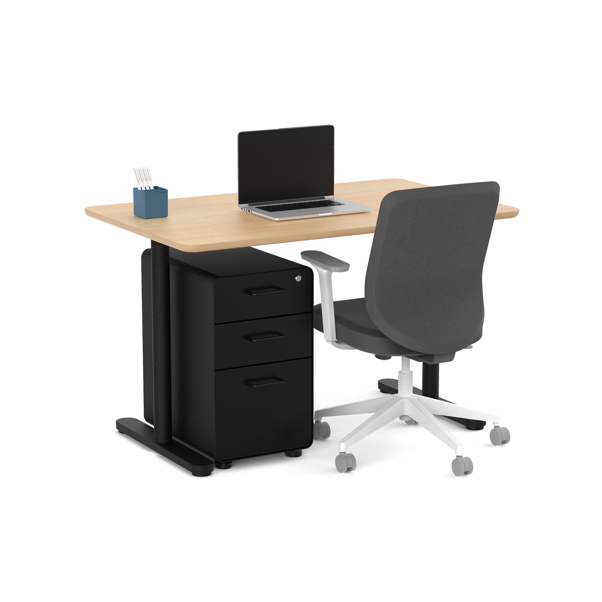 Raise Fixed Height Single Desk