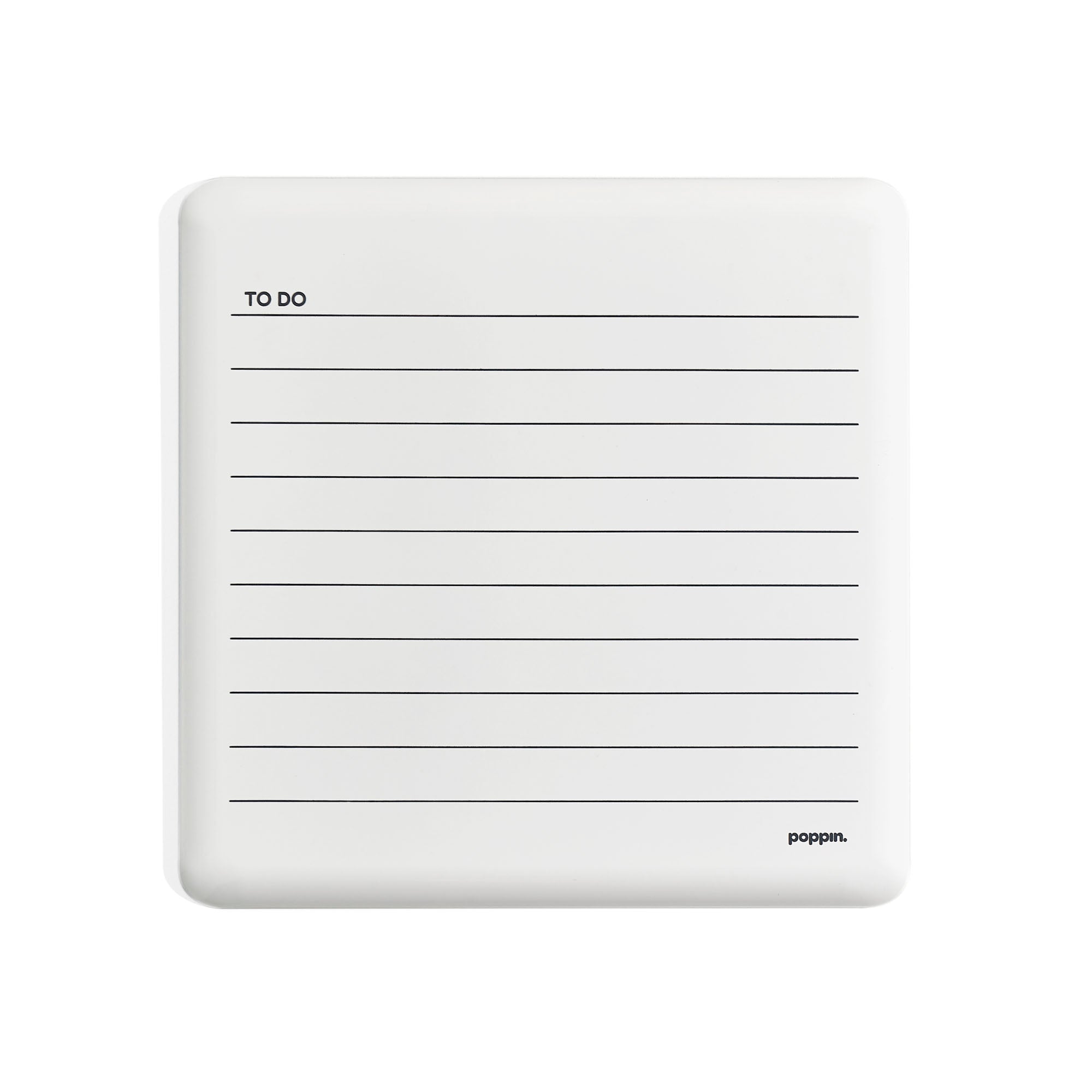 White Magnetic To-Do Dry Erase Board
