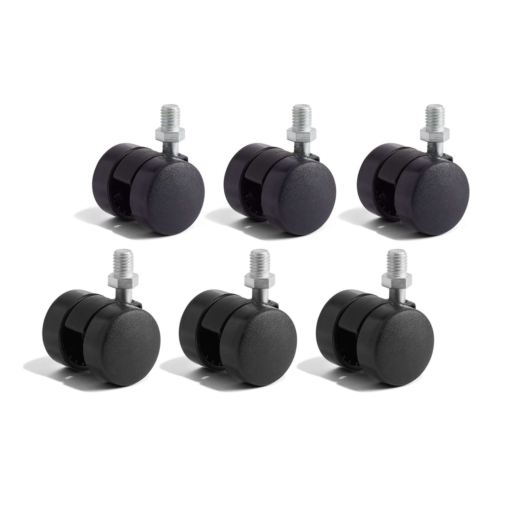 Block Party Lounge Round Ottoman Casters
