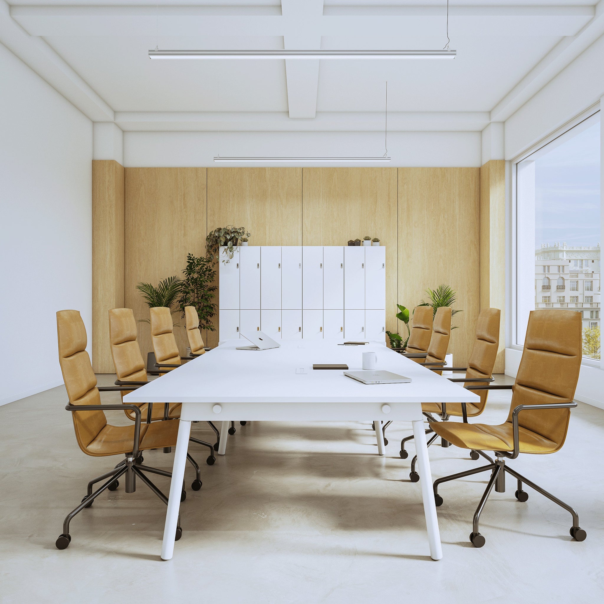 Series A Scale Rectangular Conference Table