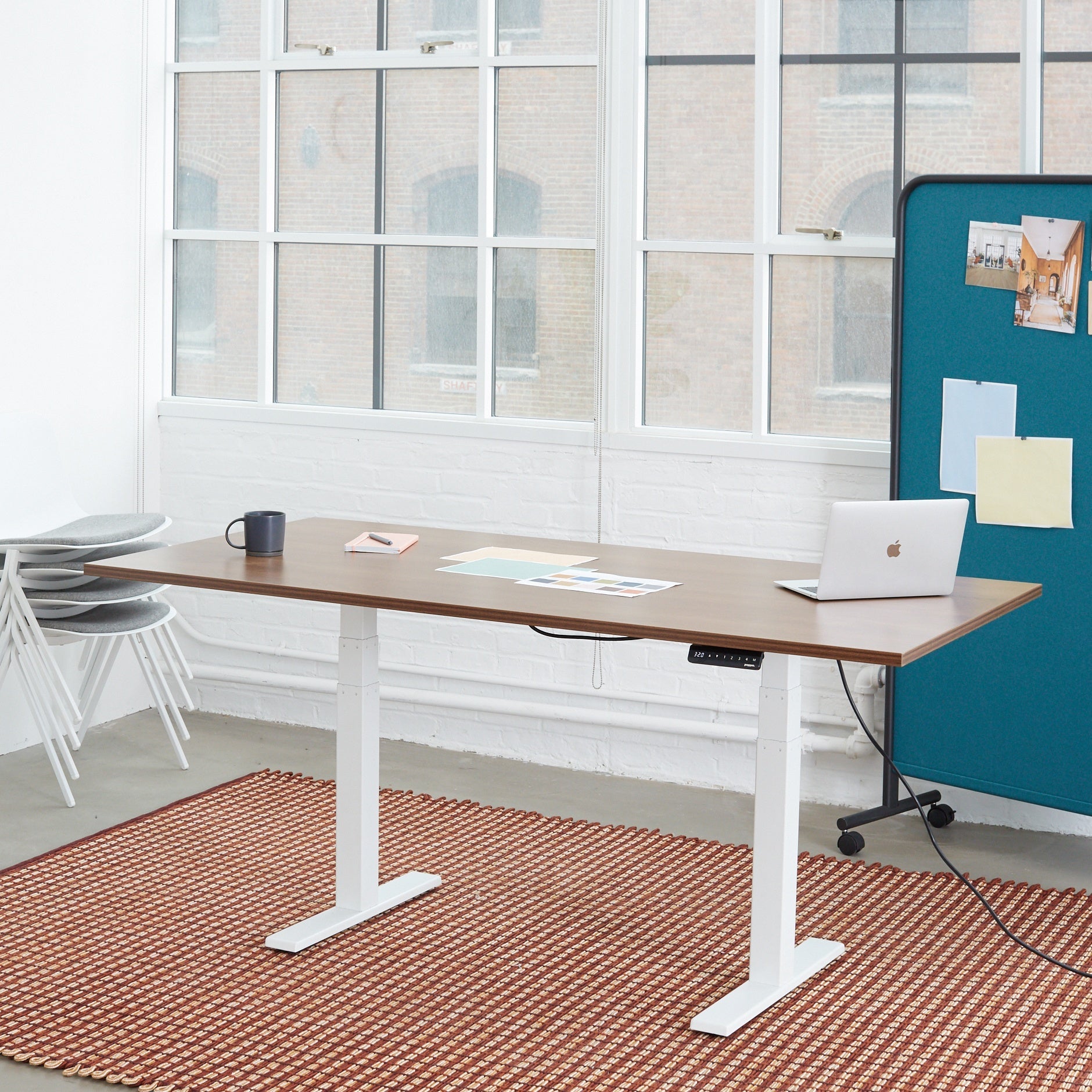 Series L 3S Adjustable Height Executive Desk