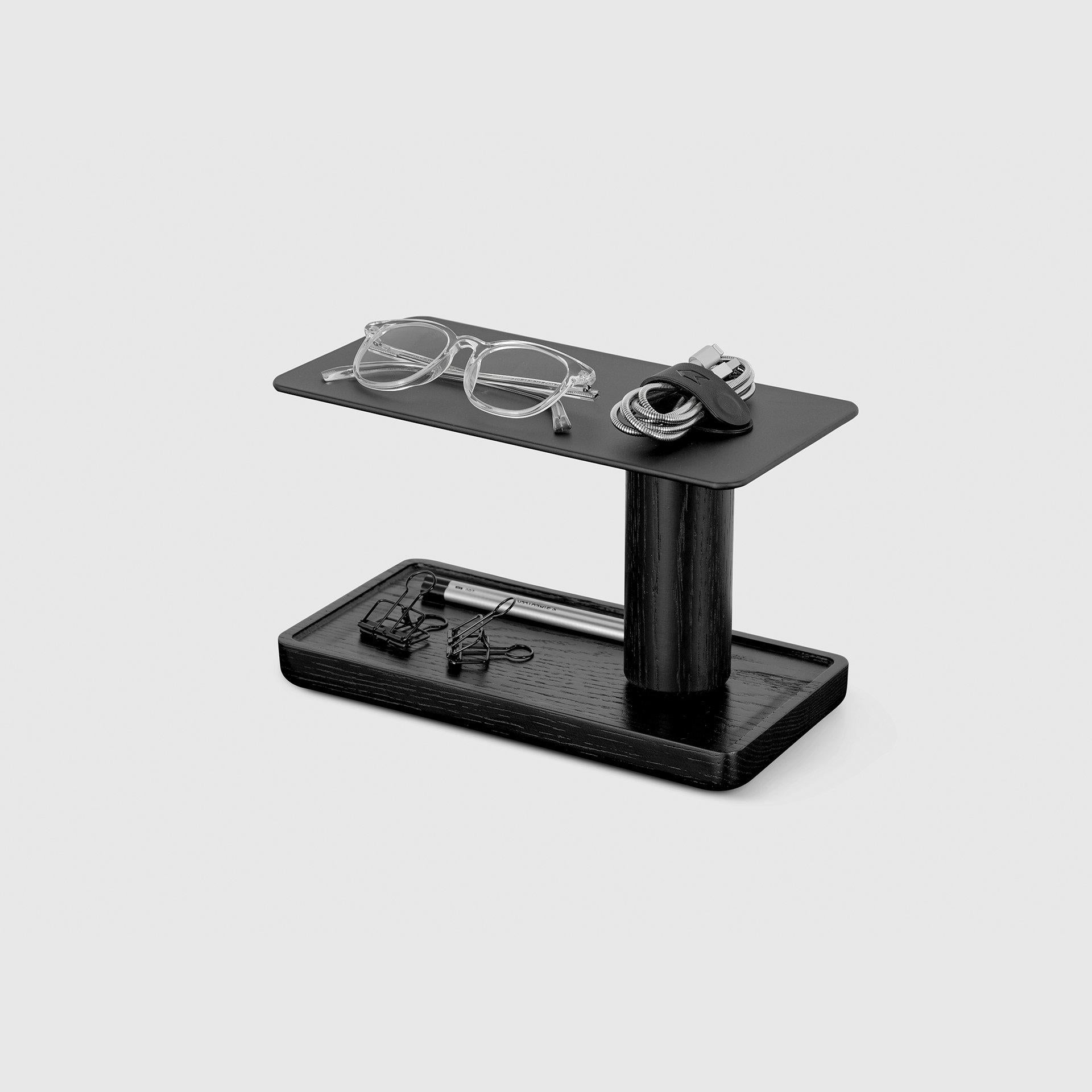 Small Stand - Black Oak