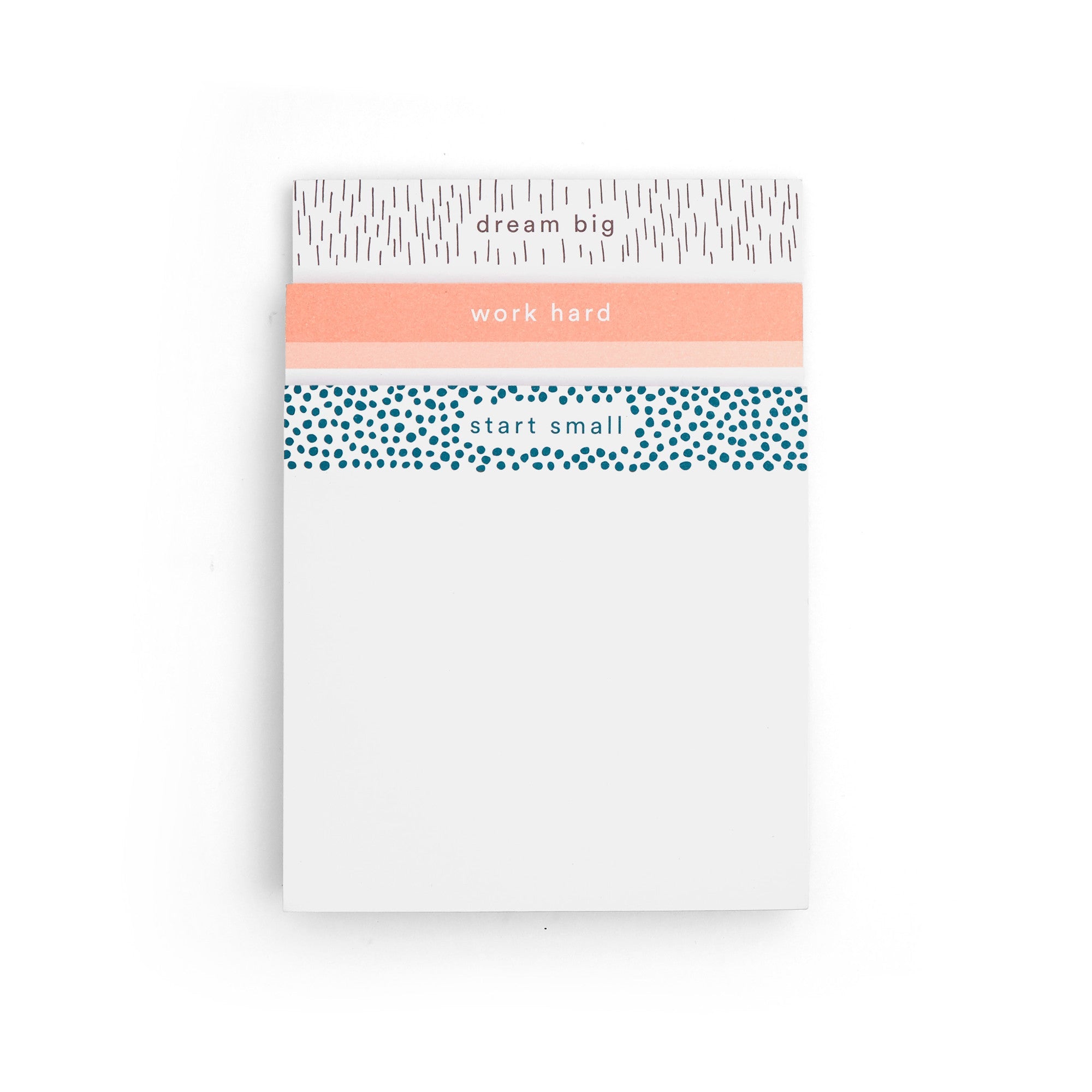 Elements Assorted Dream Big Writing Pads, Set of 3