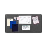 Dark Gray Jumbo Fabric Pinboard