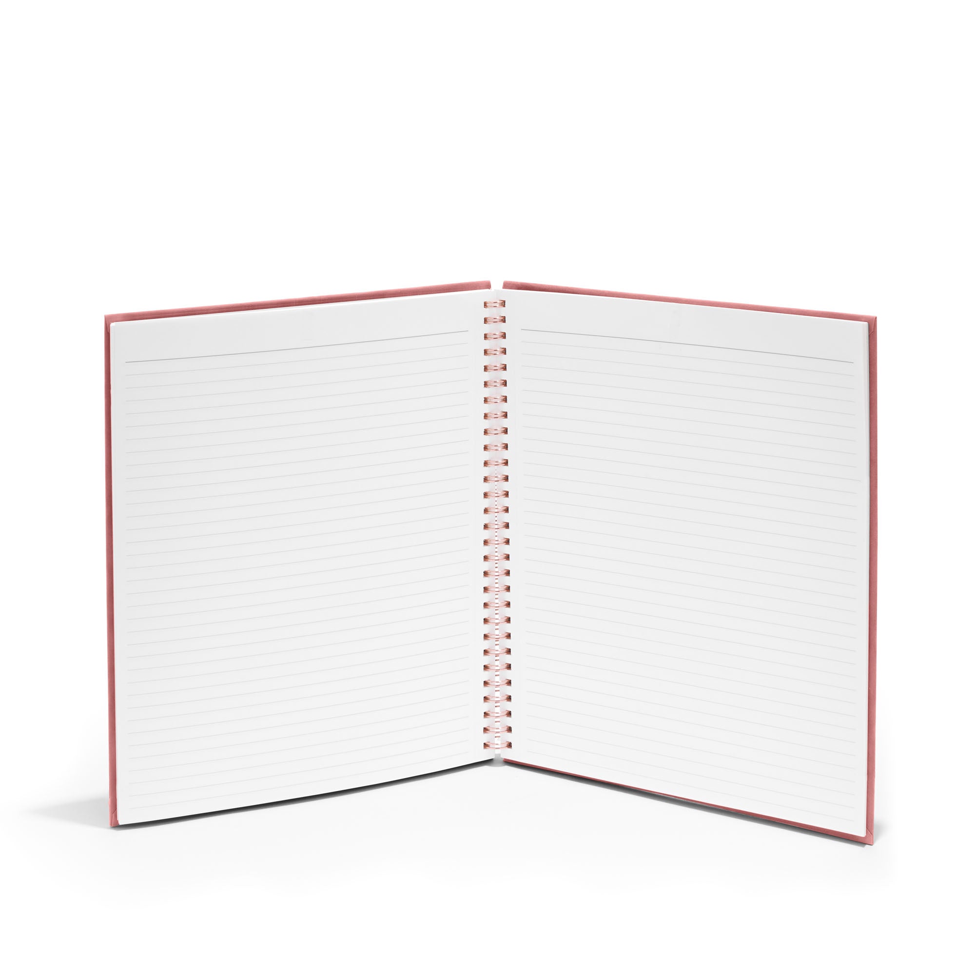 Velvet Spiral Notebook