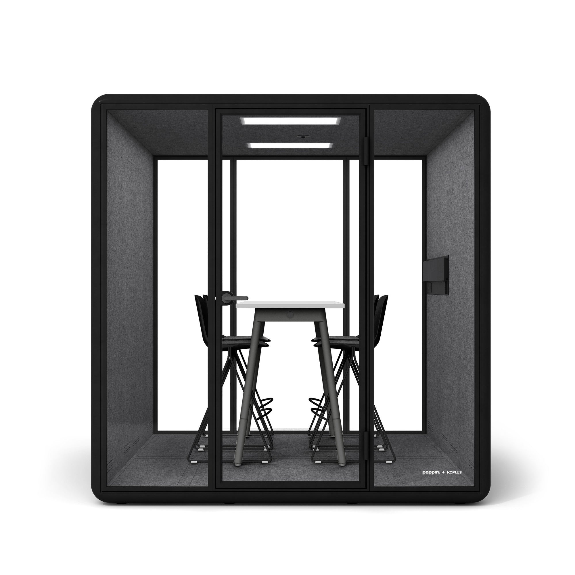 Series A Standing Table 57x27" + Key Stools Set