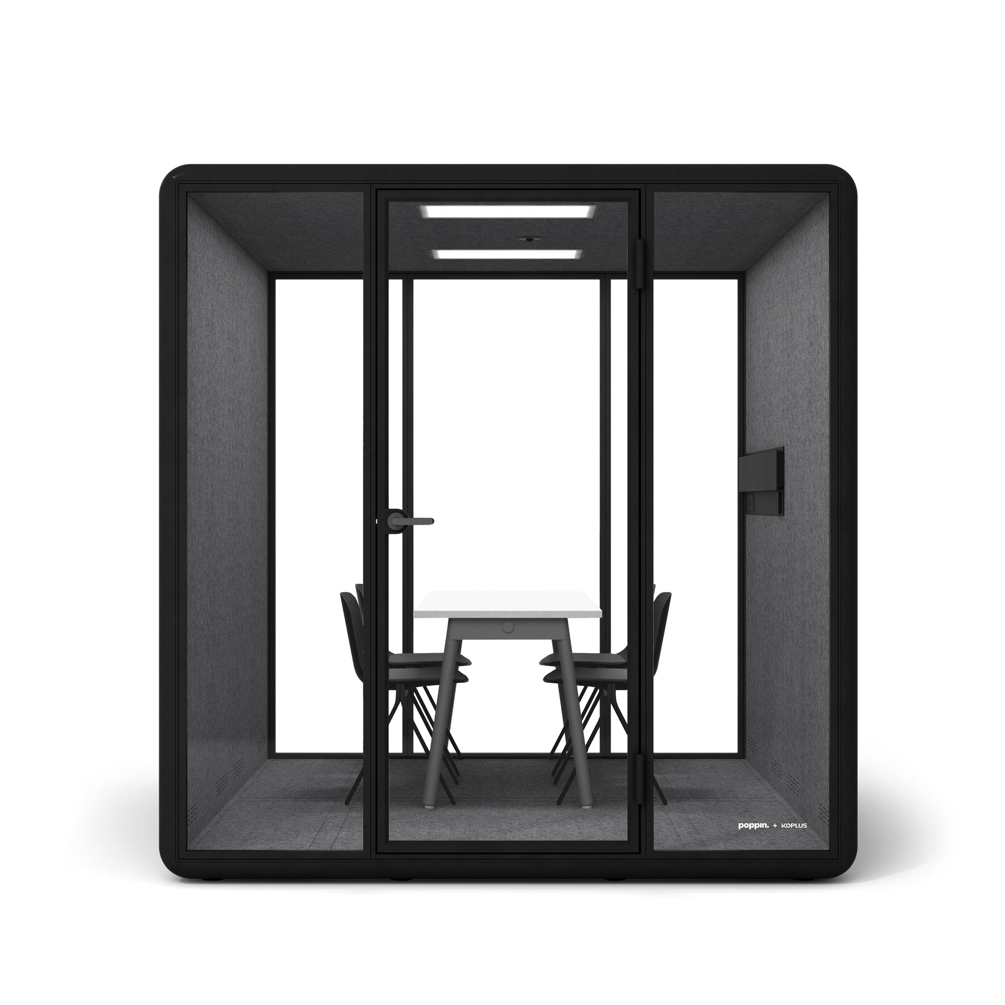 Series A Table 57x27" + Key Side Chairs Set