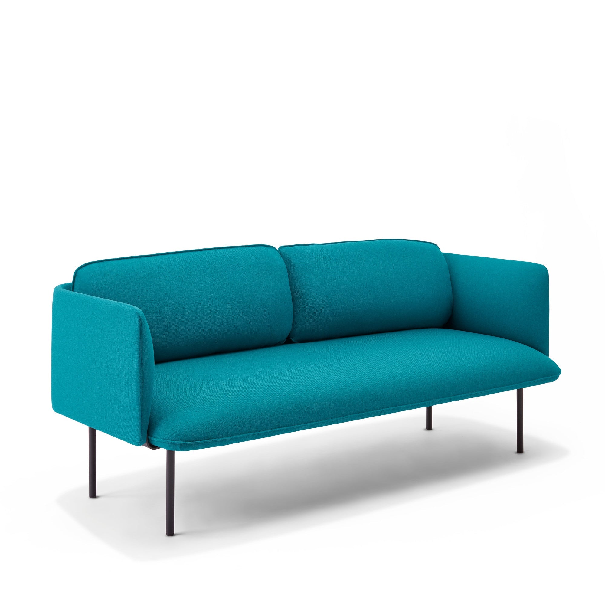 Black QT Lounge Metal Legs, Set of 4