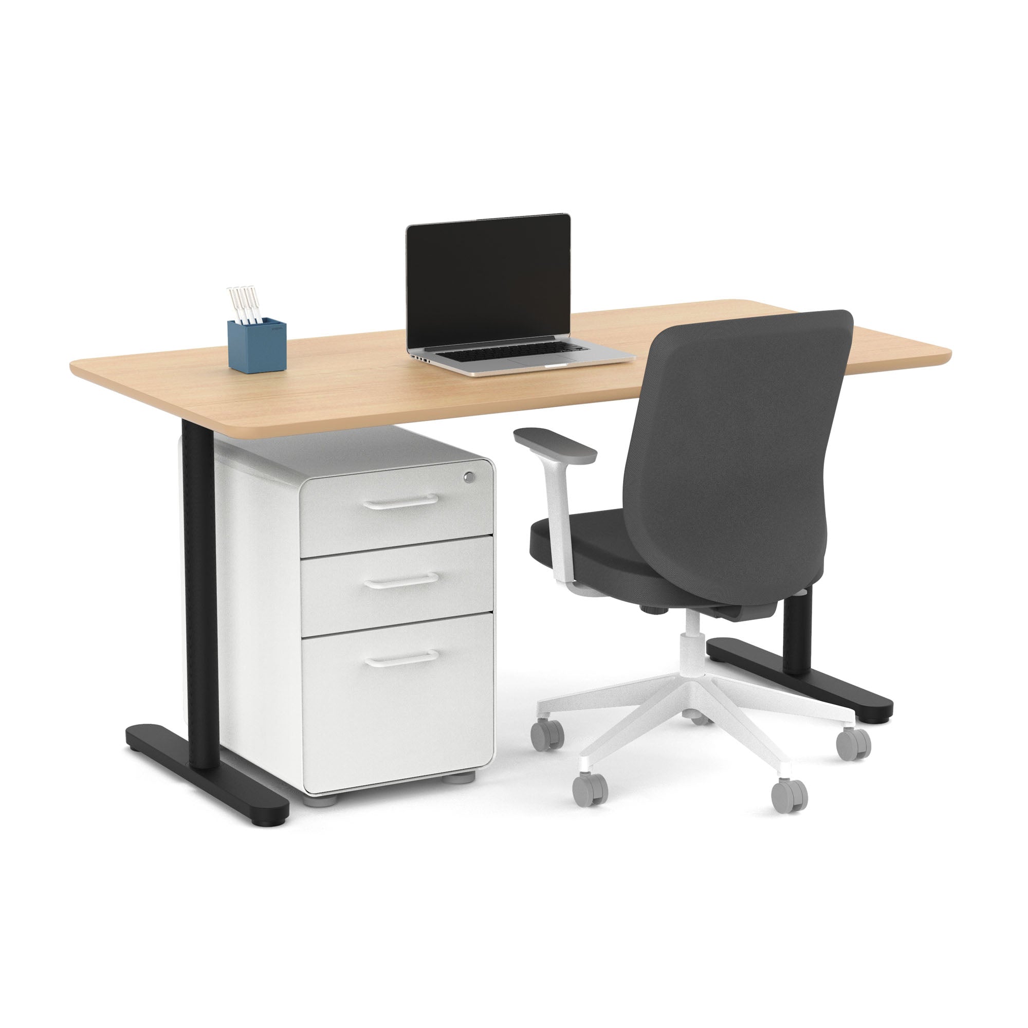 Raise Fixed Height Single Desk