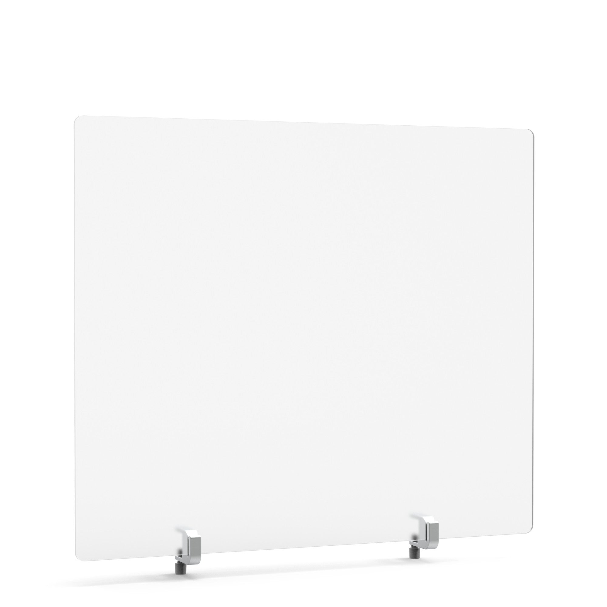 Tall Frost White Privacy Panel, Endcap