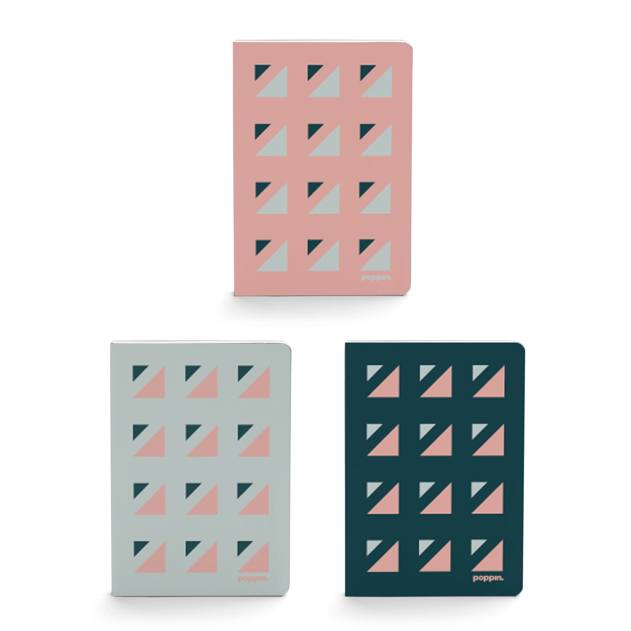Assorted Terrain A5 Soft Cover Journals, Set of 3