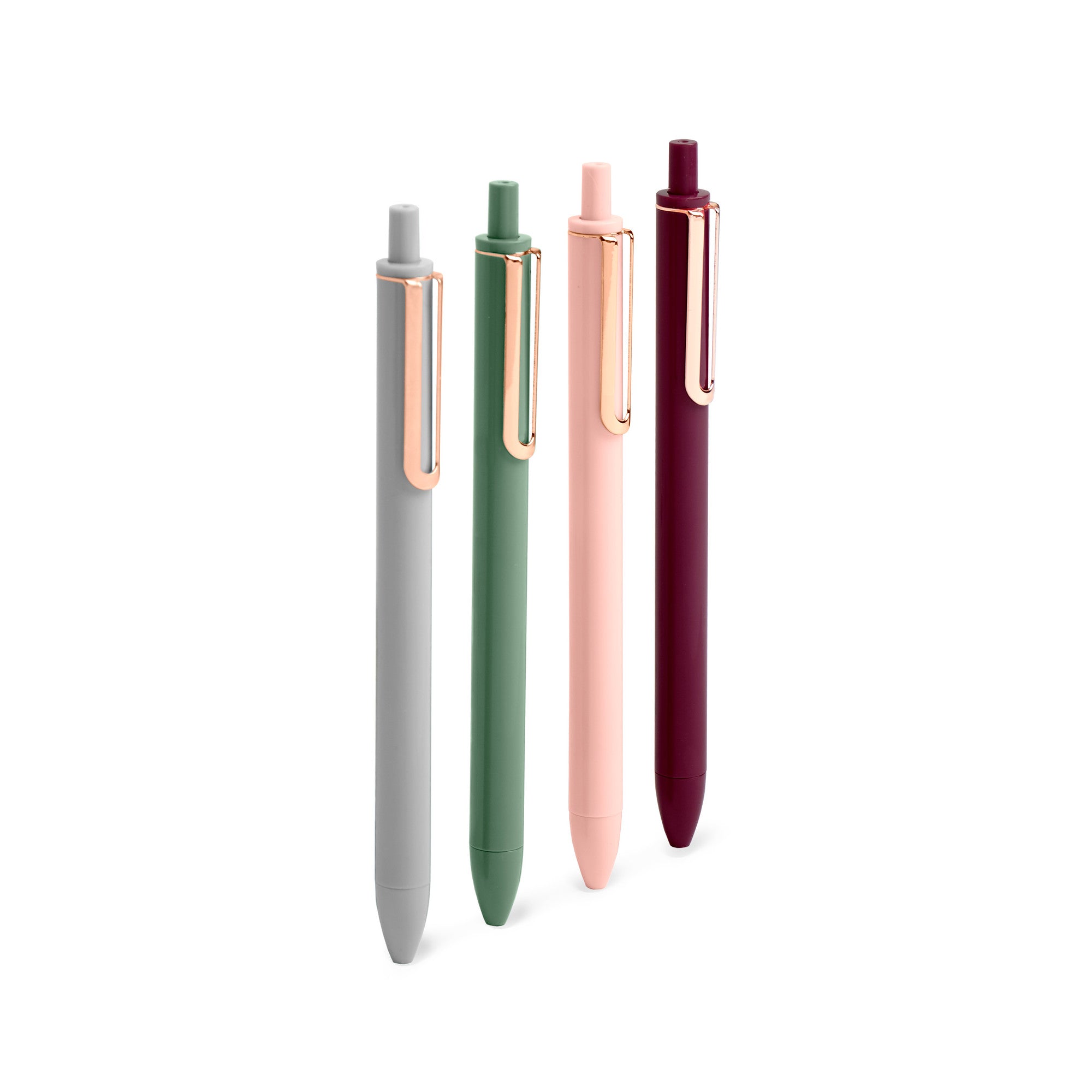 Assorted Jewels Retractable Gel Luxe Pens, Set of 4