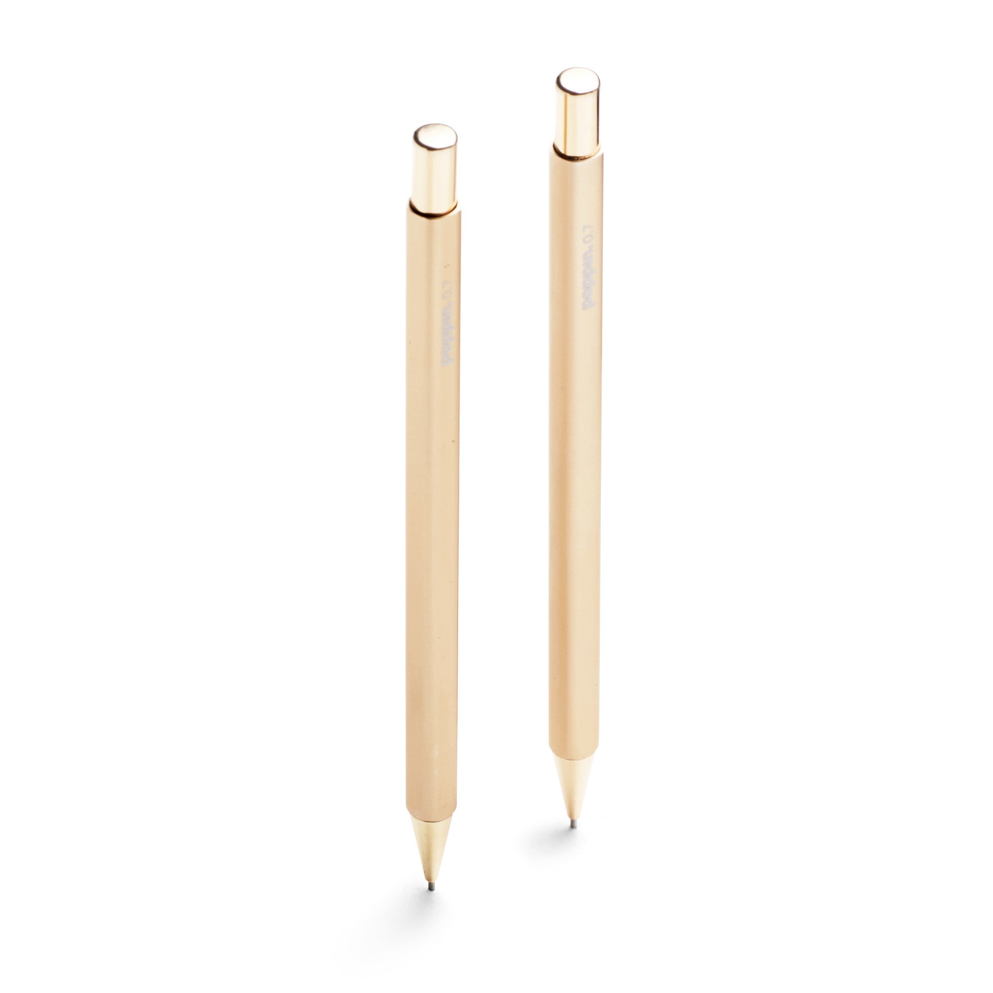 Gold Mechanical Pencils, Set of 2