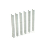 Silver Staples, Set of 1250
